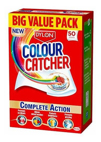 Tinte Para Tela - Dylon Color Catcher Complete Action Lavand