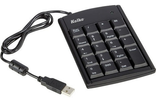 Kolke ( Modelo Ktn-101 ) Teclado Numérico Gtía Caba Cuo