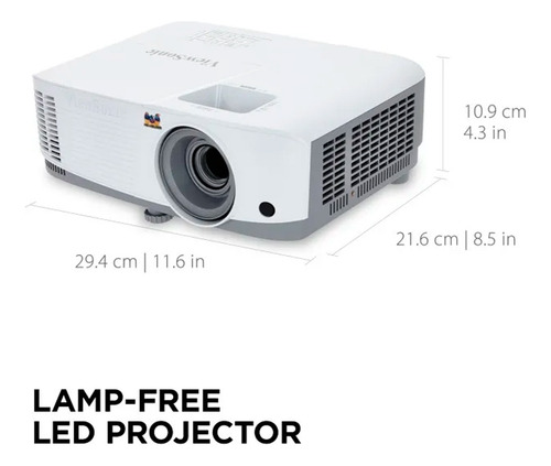 Proyector Viewsonic Profesional Pa504w Wxga 4.000 Lm Dlp