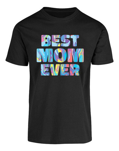 Playera Oversized Mujer-día De Las Madres-mejor Mamá-best 