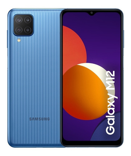 Celular Samsung Galaxy M12 32gb + 3gb Ram Dual Sim Azul Clar Color Light blue