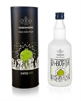 Pisco Tabernero La Botija Italia 700 Ml Licor Lince