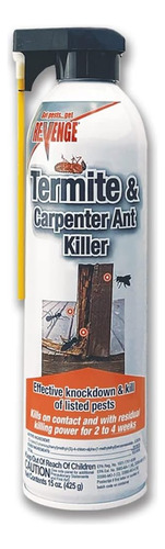 Revenge Termitas & Carpenter Ant Killer, Aerosol Listo Para 