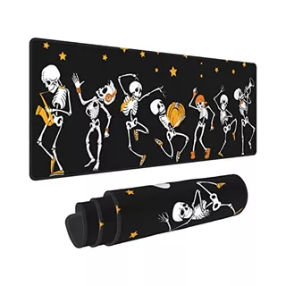 Large Gaming Mouse Pad With Stitched Edges, Halloween S...