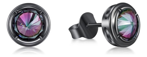 Immobird Pendientes Para Hombre De Plata De Ley 925 Con Punt