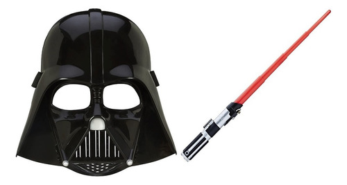 Kit Star Wars Mascara + Espada Sable Laser Combo2 En 1 Niños