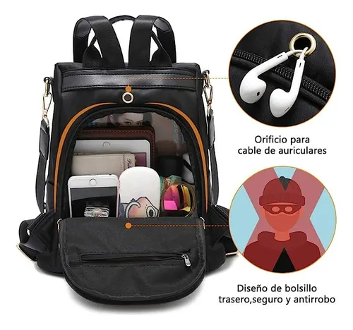 Mochila impermeable antirrobo mujer new arrivals