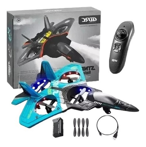 M Drone Rc Plane Aero Jet Con Cámara 2,4