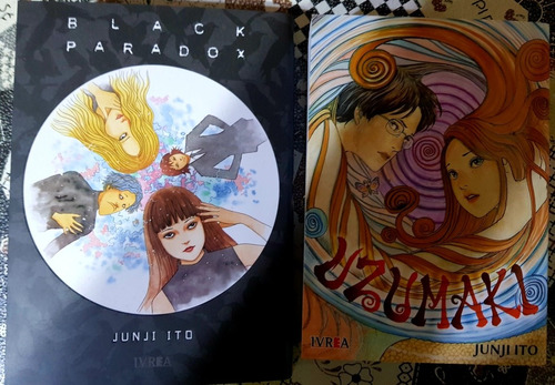 Combo Junji Ito - Black Paradox Y Uzumaki - Ivrea - Manga