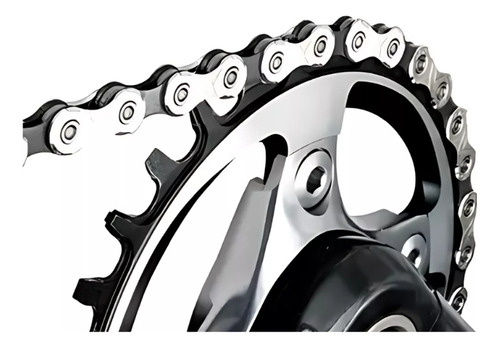 Kit Transmissão Cassete K7 Catraca 12v Velocidades 11/52t Dentes Cb Pedal Pulse Aço Inoxidável Alumínio Mtb Encaixe Padrão Shimano Hg Bike Bicicleta + Corrente Kmc 12s 126l Com Quick-link 1/2 X 11/128