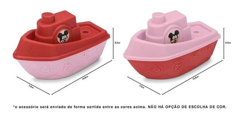 Sandália Disney Shower Feminina Rosa Com Barquinho Promoção
