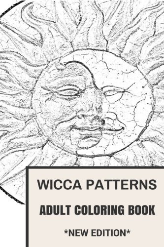 Wicca Patterns Adult Coloring Book Paganism And Mythology, F