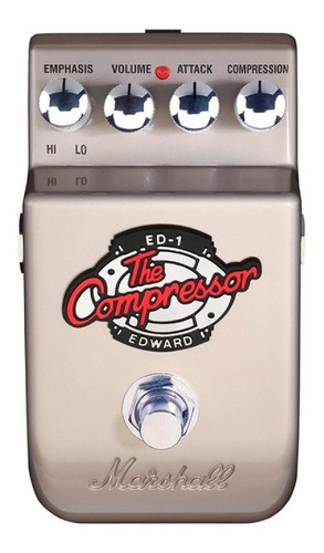 Pedal Compressor Marshall Ed-1 Para Guitarra