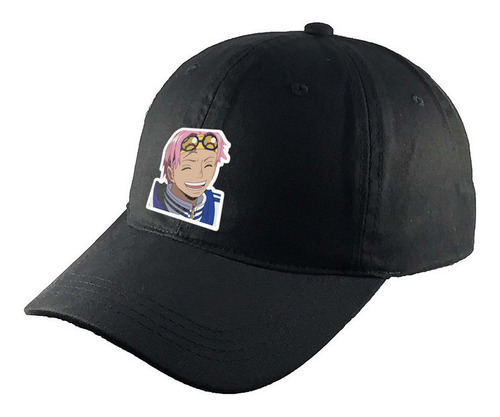 Gorra Clasica Algodón Negra One Piece R73