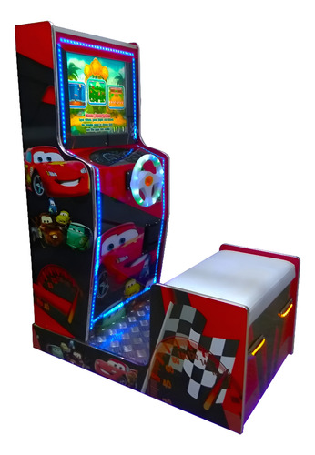Simulador Corrida Brinquedo Para Buffet Infantil Kid Raider