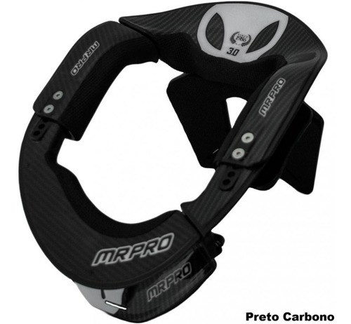 Protetor De Pescoço Mr Pro Neck Brace Cor Carbono Tamanho Único