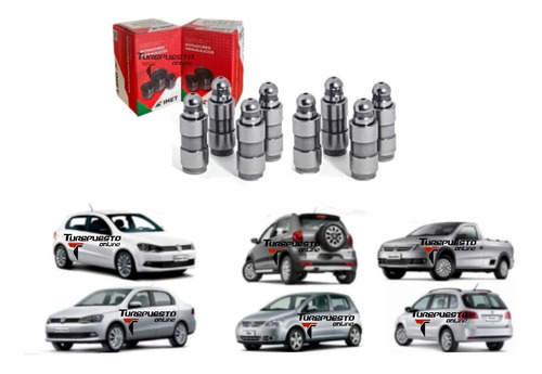 Kit Botadores Hidraulicos Vw Suran Cross Cross Fox - 1.6 8v