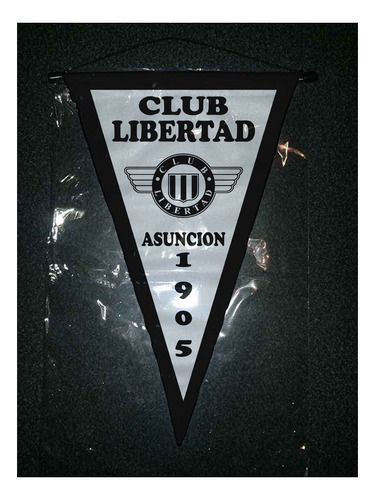 Banderin Triangular Paraguay Club Libertad