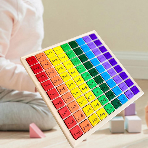 Placa De Multiplicação De Arco-íris, Brinquedo De