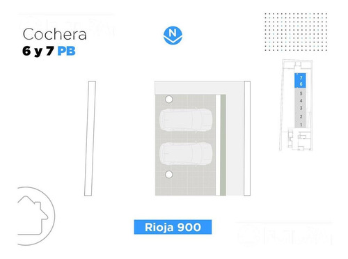 Imagen 6 de 19 de Cochera En Rioja 919 - Martin