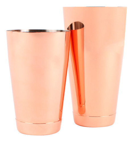 Kit De Utensilios Bartender Shaker Para Coctelería 11 Piezas Color Oro rosado