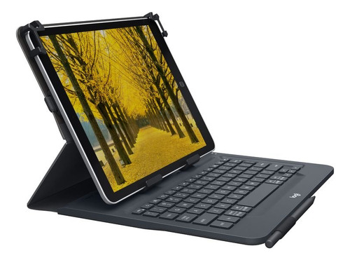 Logitech Universal Folio Funda Para iPad O Tablet Con
