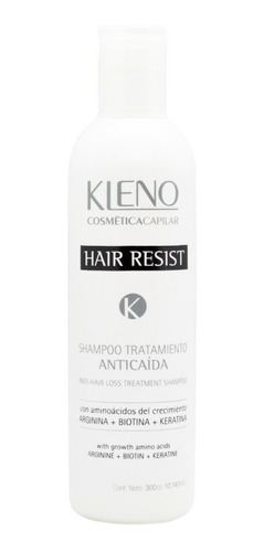 Kleno Hair Resist Shampoo Tratamiento Anticaída Cabello 3c