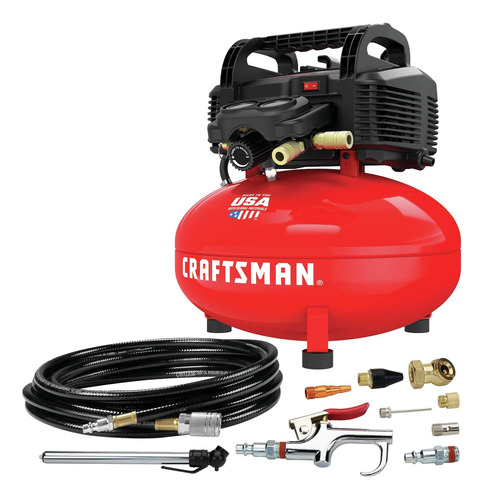 Craftsman Compresor De Aire, 22l, Pancake, Sin Aceite