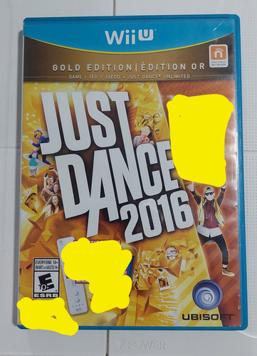 Just Dance Sisteen Nintendo Wii Ü Original Y De Uso (Usado)