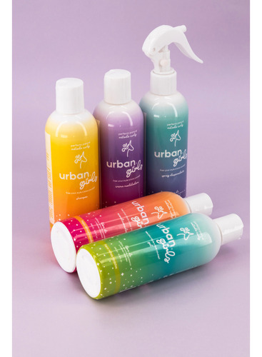 Crema Para Peinar Cabello Rizado De Niña Urban Curls 240 Ml