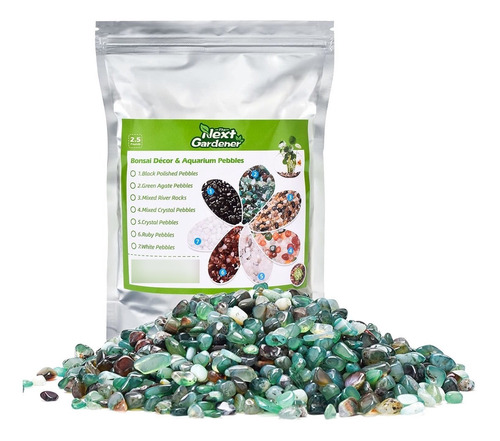 The Next Gardener Pebbles 1.5lbs Para Plantas Y Acuario (2.5