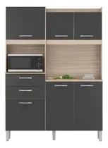 Comprar Aparador Modular Cocina Mueble Vajillero Auxiliar 1,33 Meble
