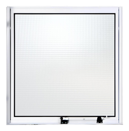 Janela Vitro Max Ar Sem Grade Branco Liso 80x80 Vidro Boreal