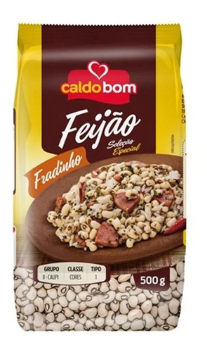 Feijão fradinho cores Caldo Bom Seleção Especial em pacote 500 g