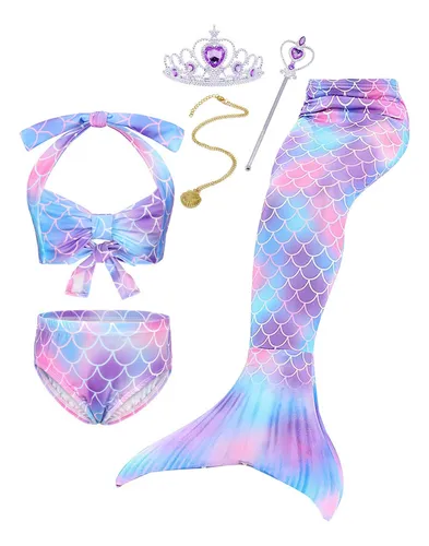 Traje de baño ariel sirenita sales