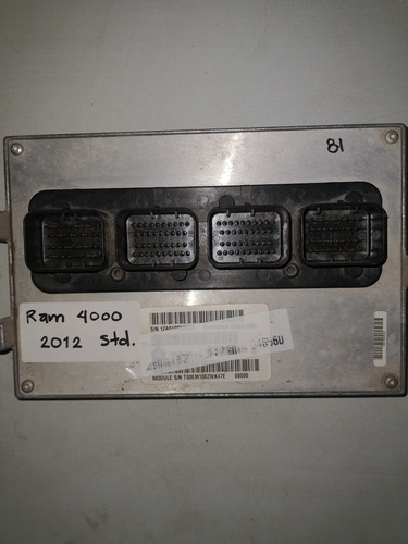 Computadora Ram 4000 Modelo 2012. Std.