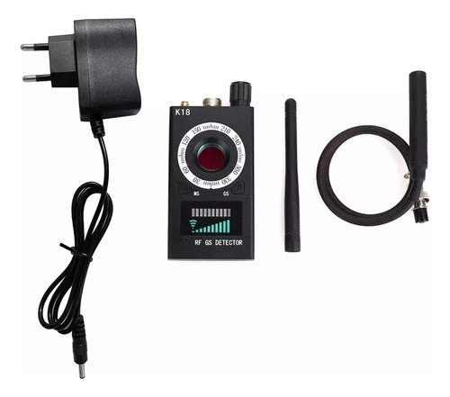 2025 Detector Gps Detector De Señal Rf Oculto Negro Enchufe