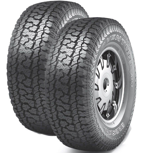 Paquete 2 Llantas Marshal 27x8.5r14 Ms Road Venture At51 R