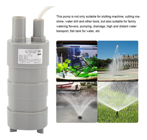 Bomba De Agua Pequeña Sumergible De 12 V Dc Para Pozo Profun