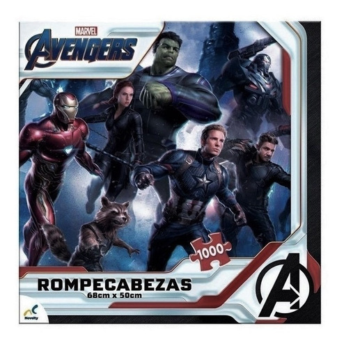 Rompecabezas Marvel Avengers 1000 Piezas Coleccionable Nuevo