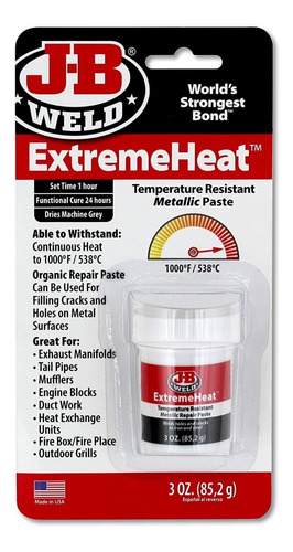 J-b Weld 37901 Extreme Heat High Temperature Resistant Metal