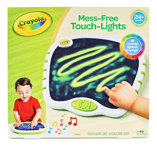 Luces Táctiles Niños Pequeños Crayola, Garabatos Musicales Y