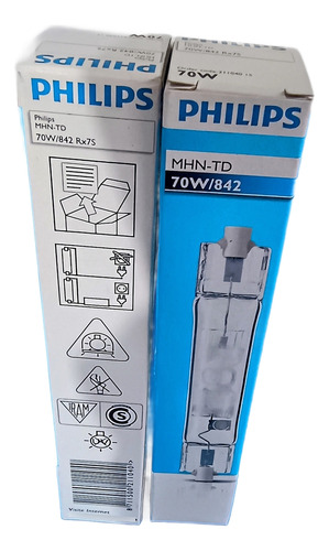 Lampara Halogenuro Metálico 70w Philips Color Cálido
