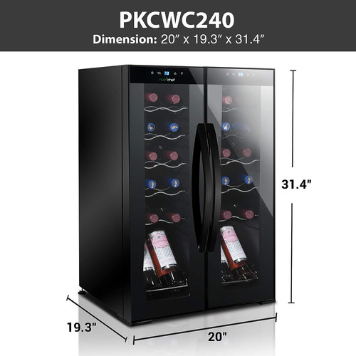 Cava De Vinos Frigobar Botellas 24 Botellas