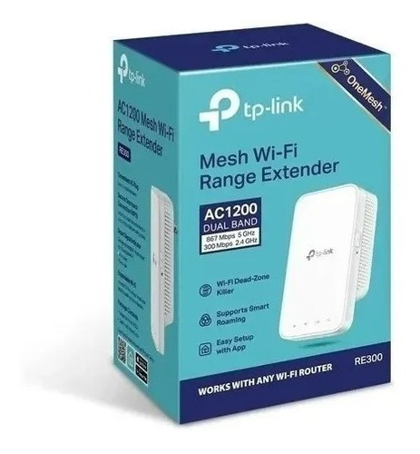 Repetidor De Wifi Tp-link Re300 Mesh Ac1200 Dual Band *itech