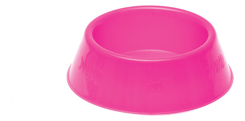 Comedouro Plástico Para Gato Tudo Pet Rosa 100 Ml