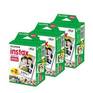 3 Instax Mini Film Pack X 20 Unidades! Instax Mini 8-9