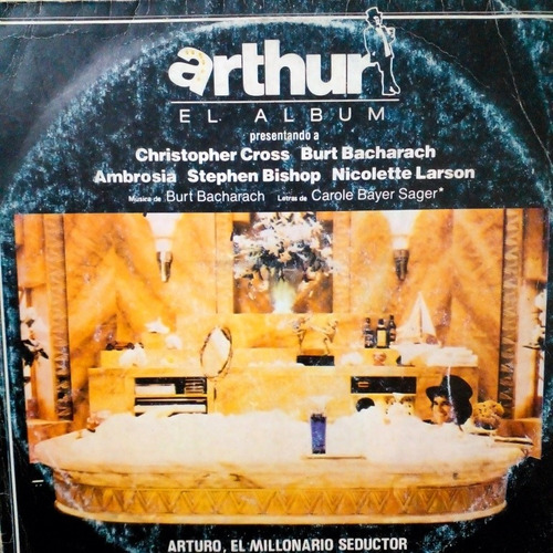Arthur Christopher Cross Disco De Vinilo Lp El Album Ost Vg