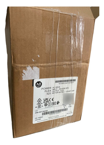 Inversor Allen Bradley Powerflex525 7,5cv 380v 25bd013n104