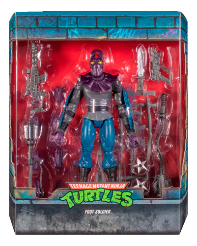 Foot Soldier Teenage Mutant Ninja Turtles, Super7 - Tmnt